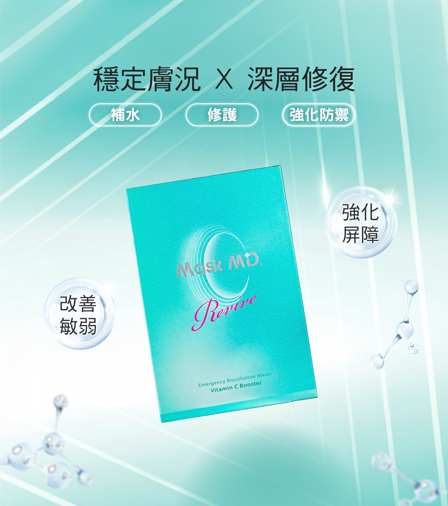 Nᵒ0 Revive 煥活修護生物纖維面膜